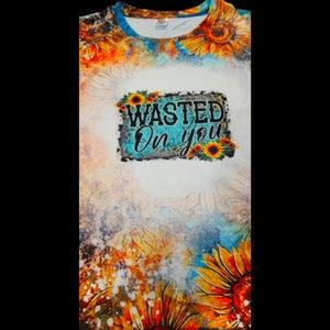 NWT Womans Sunflower T Shirt XL